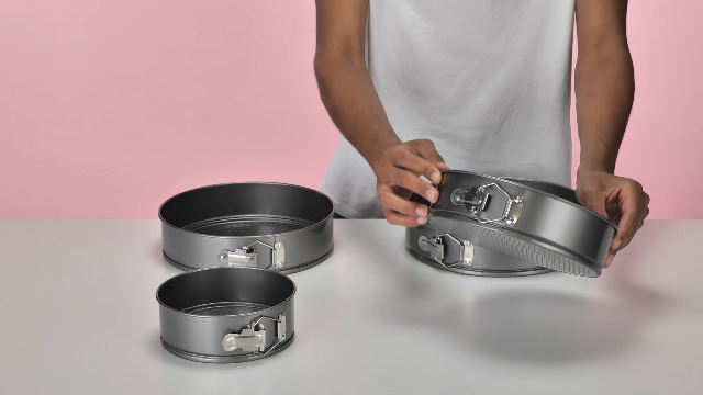 Relaxdays Moule Rectangle à Charnière, Moule à Manqué Rectangulaire