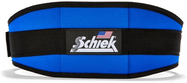 Miniatura 7 de Schiek Sports 2006 Nylon 6" Cinturón de levantamiento de pesas - Cinturón de soporte para levantamiento de potencia