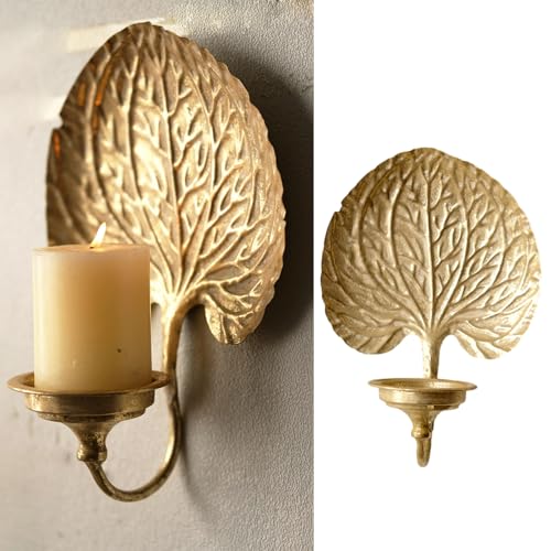 Appliques murales palmiers dorés lot de 2 pour embellir un mur vide - 2