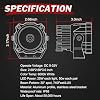 54 Curved LED Light Bar + 3 Inch Round LED Lights