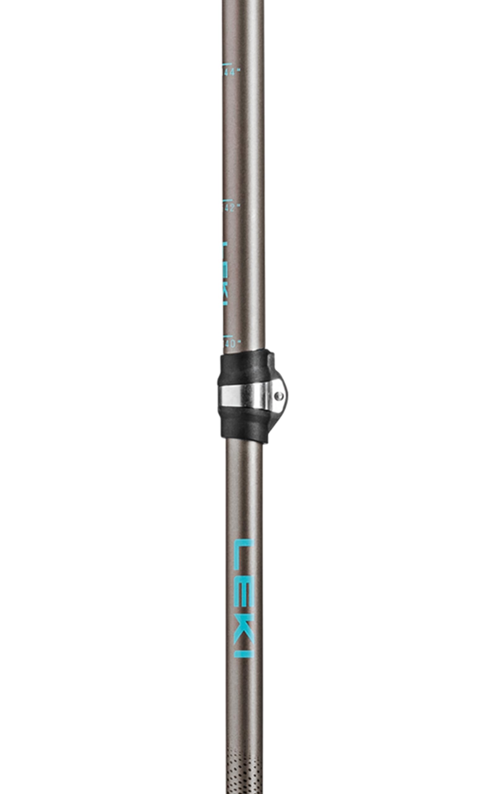 Leki Bastoncini Cressida FX Carbon, brownmetallic-Mint-Chocolate, 100-120cm