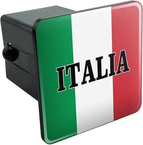 Miniatura 7 de Italia Italia Bandera Italia Remolque Remolque Cubierta Enchufe Inserto 1 14 pulgadas (1.25")