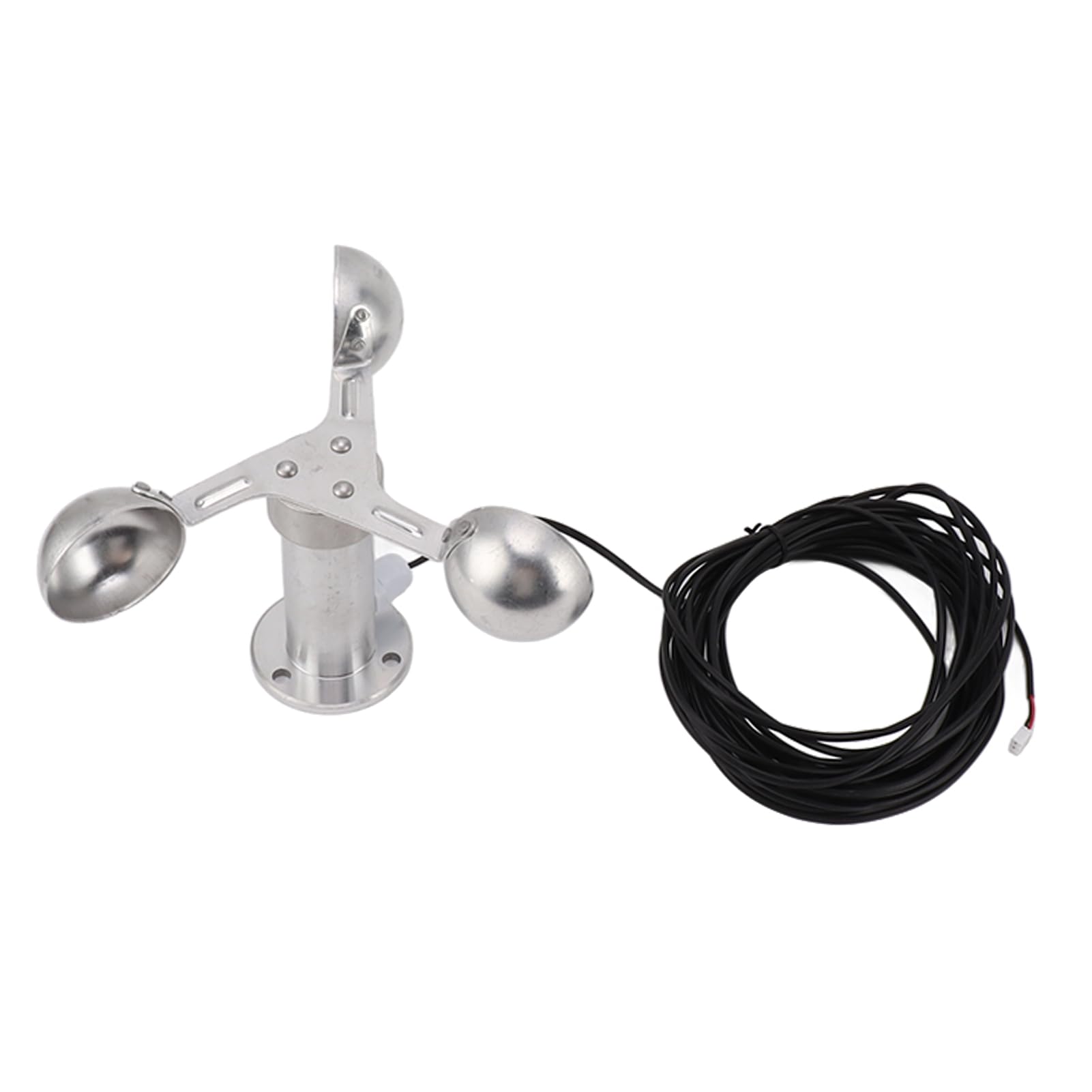 Aluminium Alloy Anemometers Wind Speed Monitoring Sensor 3 Cups Wind Speed Sensor Anemometer 0?3.8V