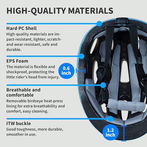 Image of RoyalBaby Kids Helmet 0.47 lb Ultra-Lightweight & Adjustable for Ages 5-13 Years, Ideal for Cycling, Scooter, Balance Bike & More Sports, 4 Vibrant Colors Available