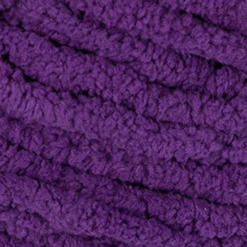 Image of Bernat Blanket Brights Yarn, 5.3 oz, Gauge 6 Super Bulky Chunky, Pow Purple