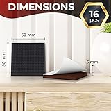 DIY Doctor Rubber Feet for Furniture (16 Pack) – Protect Wooden Floors & Furniture – Chair Leg Floor Protectors – Sofa Feet Pads for Scratch-Free Floors - Image 4