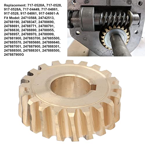 Image of Eujgoov 20T Brass Gear Power Accessory for 917‑04861 20T 717‑04449 717‑04861 717‑0528