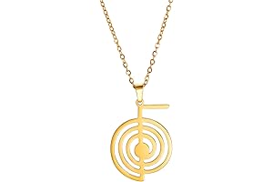 Cho Ku Rei Reiki Symbol Necklace: a Symbol of Healing and Empowerment