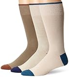 Dockers Men's 3 Pack Classics Metro Crew Socks