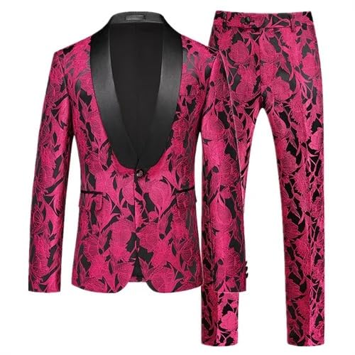 Suit Men Business Wedding Party Dress Male Blazers Pants2