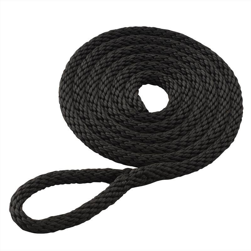Seilflechter Fenderleine Spiral Birotex 8 Mm – Blau, Polyester, 1 Stück
