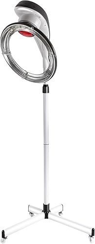 YIYIBYUS Secador de pelo de pie, procesador profesional giratorio orbitante para teñir el cabello, tratamiento con aceite, secado de cabello,