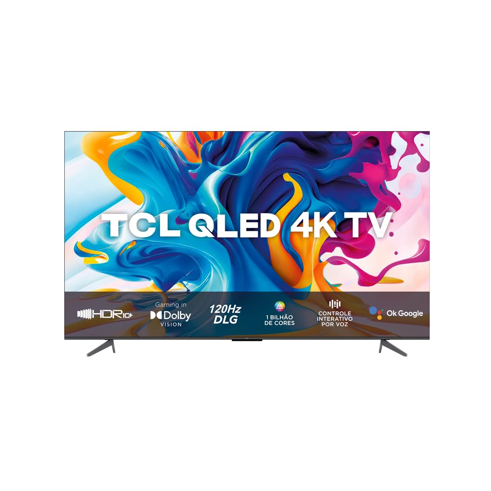 TCL QLED TV 55” C645 4K UHD GOOGLE TV DOLBY VISION GAMING image_1