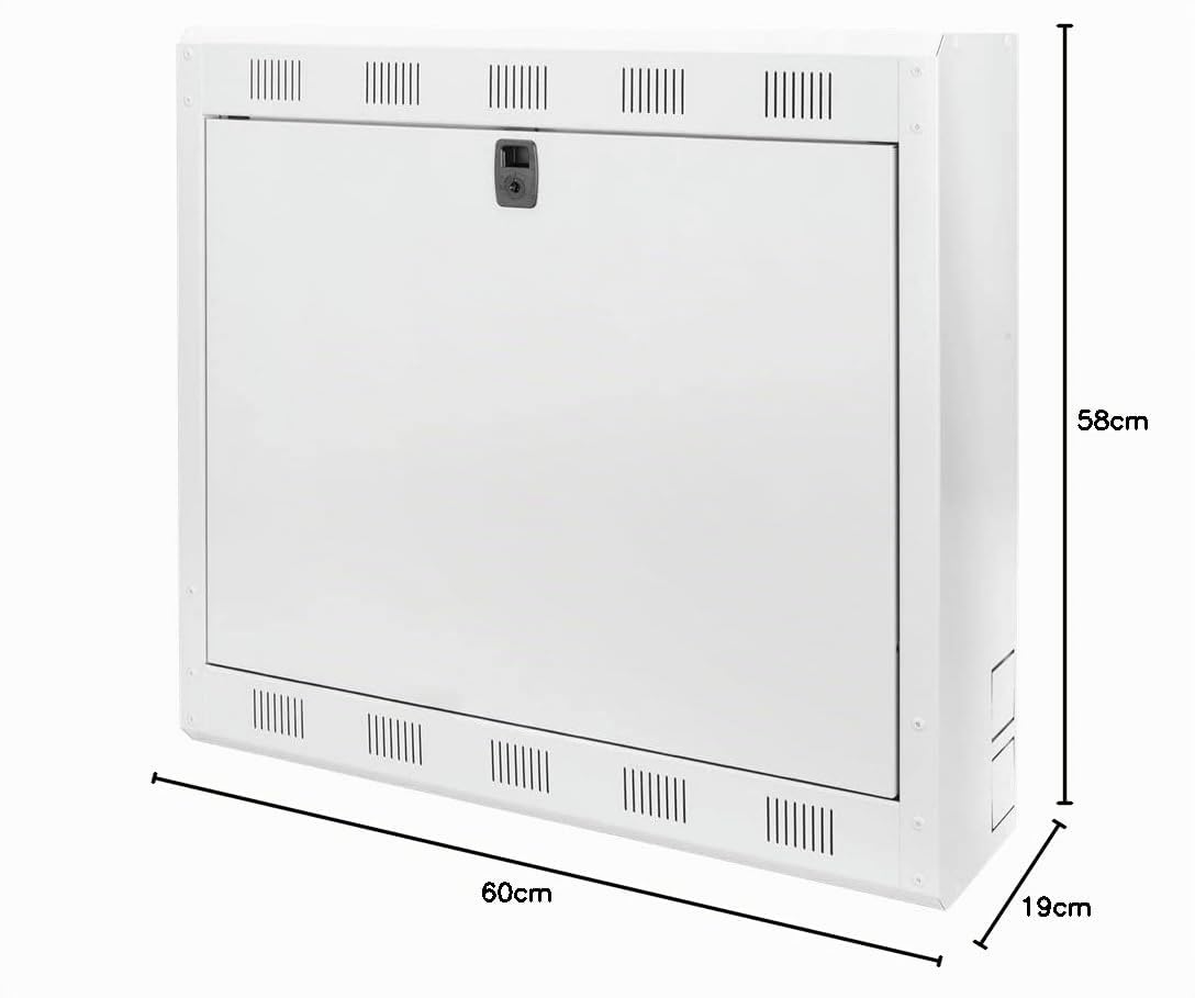 Digitus - Schrank - Netzwerkschrank - Geeignet F?r Wandmontage - Grau, Ral 7035 - 48.3 Cm (19")