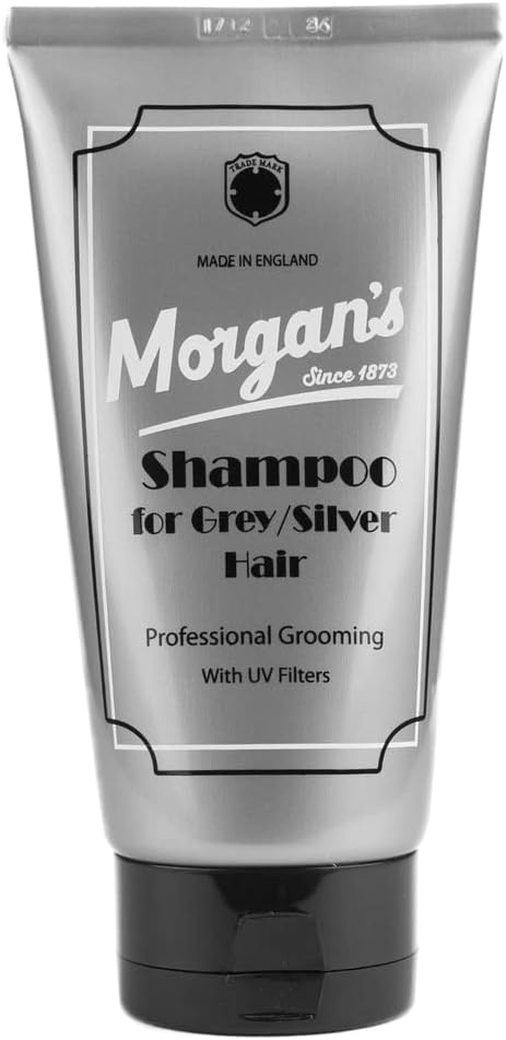 Shampoo for Grey and Silver Hair, Enriched with Jojoba Oil, Brightens Hair and Neutralises Yellow Tones, with UV Filters 150ml
