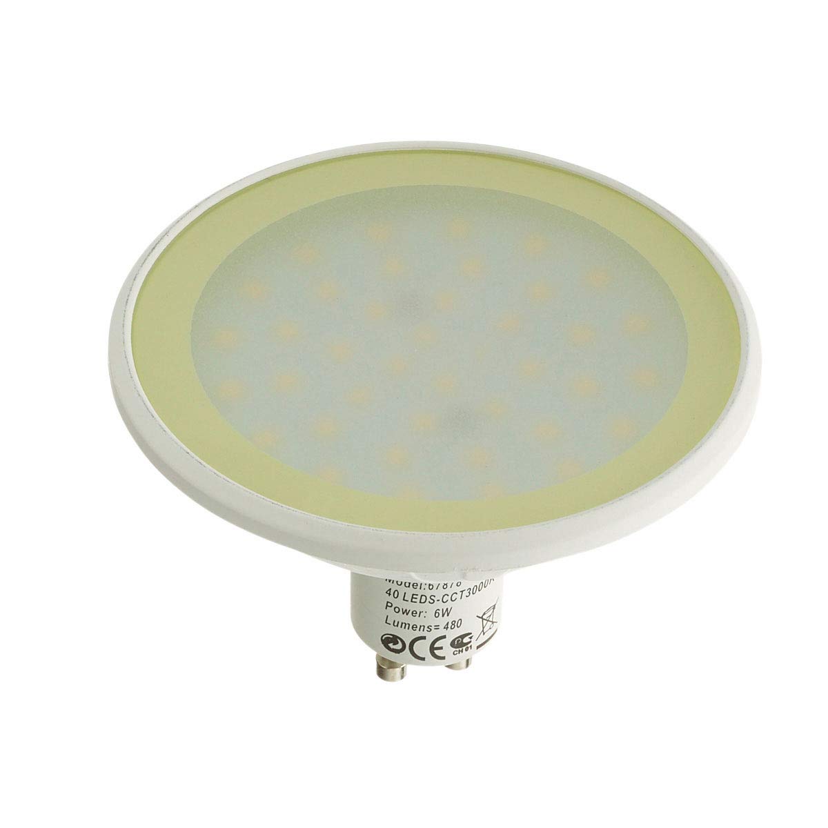 Easy Connect EC67878 Led Lamp Gu10 Dimbaar Mr30 6 W 480 Lm 3000 K  