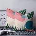 2 pz Fattoria Decorativo Cuscino Copre Estate Oceano Costiero Piante Tropicali Medievale Arte Astratta Breve Peluche Cuscino Copertura per Divano Letto Auto