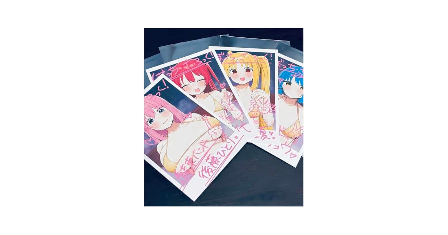 Amazon.co.jp: C104 ろうか ランダム配布チェキ風イラストカード