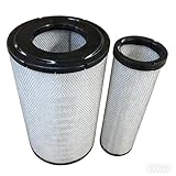 JXGZXJMY P548900 P548901 Air Filter Kit Compatible With CASE IH 2344 2366 2388 6130 7088 8010 8120