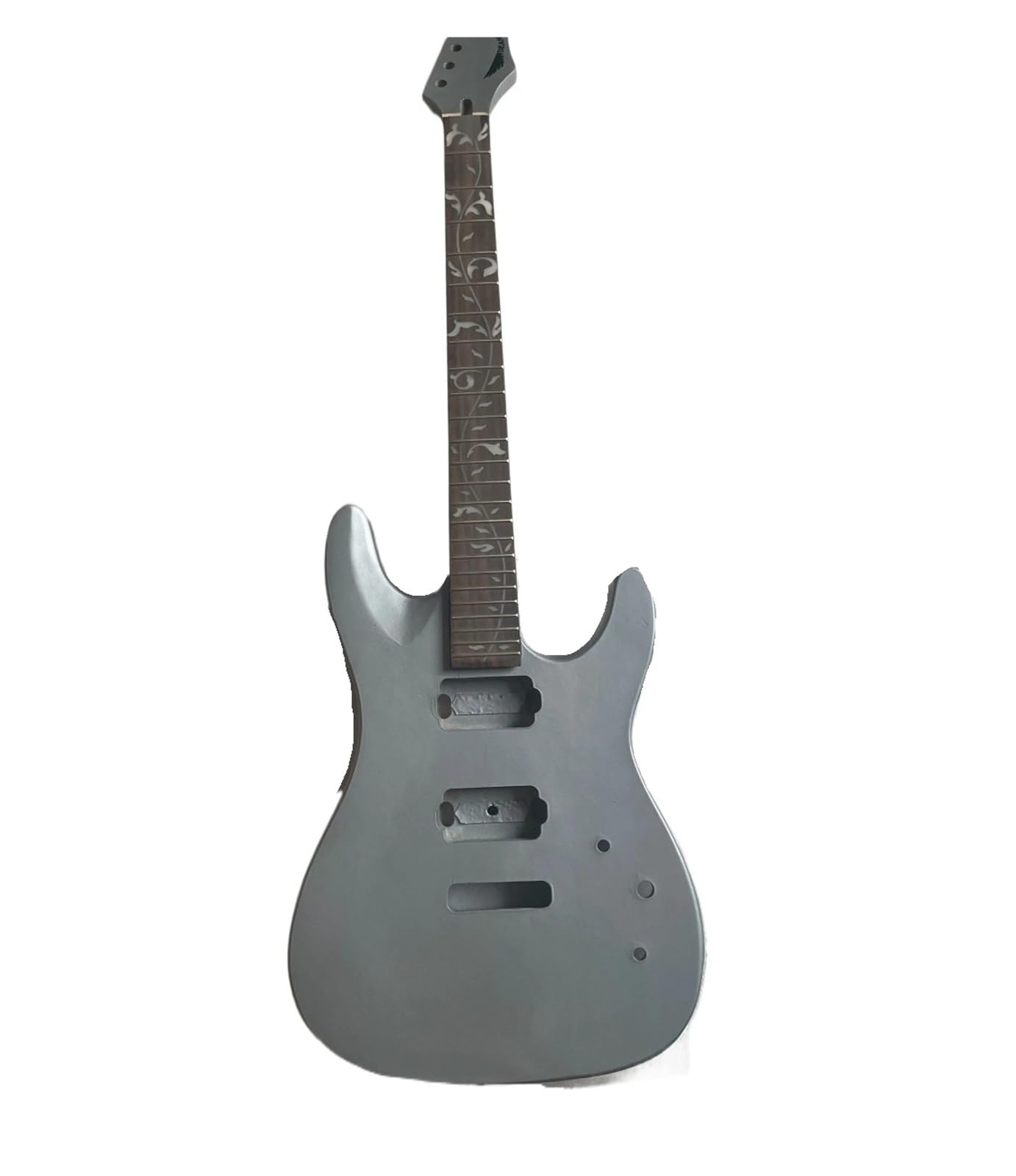 Stock Slat Difettoso Corpo e manico della chitarra elettrica Barile di tiglio Manico in palissandro Solo un corpo e manico della chitarra