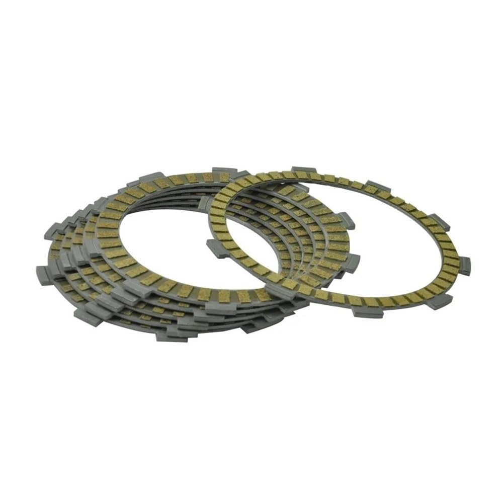 Kupplungsscheibe Motorrad 6 Stück Motorrad Reibungskupplungsscheibenplatten Für TRX350 FE TE Rancher 00-06 NV400 C DC Für Shadow 00-08 SW-T400 SWT400A 09-14