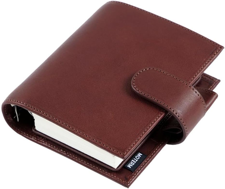 Zbdp 2.0 Ringe Planer A7 Notizbuch Agenda Organizer Tagebuch Journal, Kakhi Green