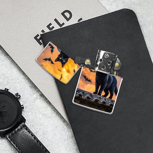 Funda clásica para encendedor The Black Cat miniatura 7