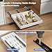 MUSTORN 2 Pack Pull Out Cabinet Organizer Expandable, 21
