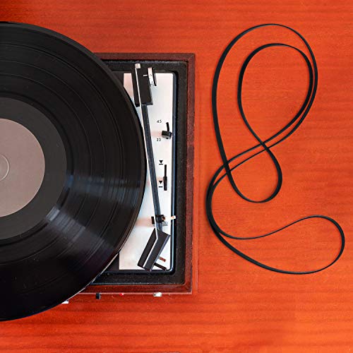 10 Pieces Turntable Belt Different Specifications Machine Recorder Rubber Belt For Repair Replacement Maintenance Most Kinds Of Belt-Driven Turntables, 5 Sizes #TOP4