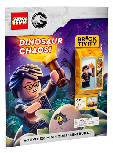 Image of Lego Jurassic World: Dinosaur Chaos! (Activity Book With Minifigure)