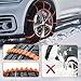 Universal Anti-Skid Snow Tire Chains, 2026 New Portable Emergency Non-Slip Plastic Cable Ties, Snow Tire Chains For Cars, Pickups, And Suvs, Snow Chains For Muddy Roads And Winter Driving (10)