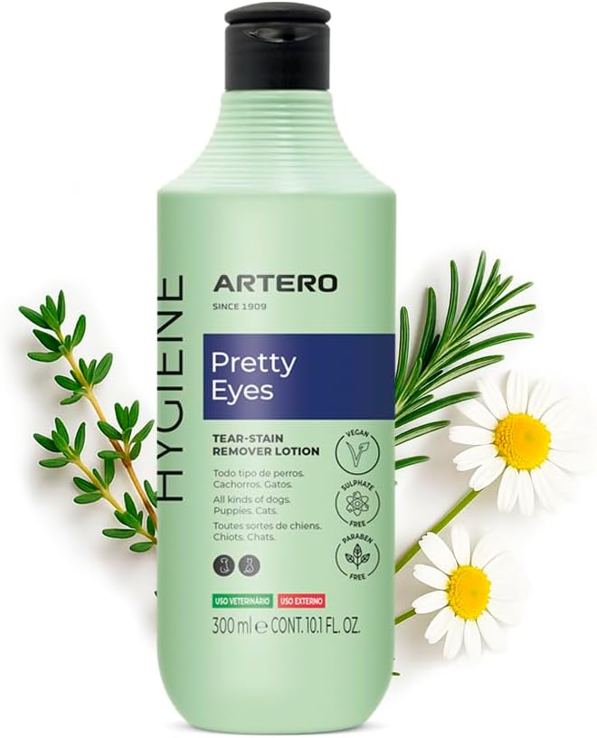 ARTERO Pretty Eyes Eye Cleaner and Tear Zone Removes Tear Spots from Dogs and Cats, Eye Cleaner Dogs, Natural Ingredients, Hygiene for Dogs and Cats. 3