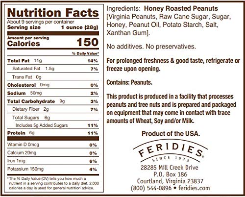 FERIDIES Virginia Peanut and Confection Sugar 'N Nuts Gift Assortment