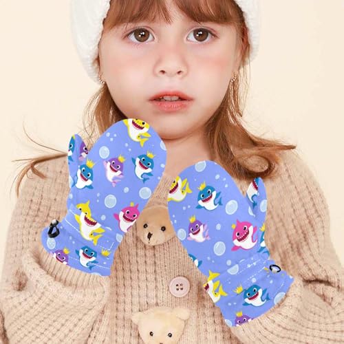Image of Plaaee Early 1990s Pattern Kids Glove Warm Mitten Winter Favor for Toddler Boys and Girls Children Cold Weather Gloves