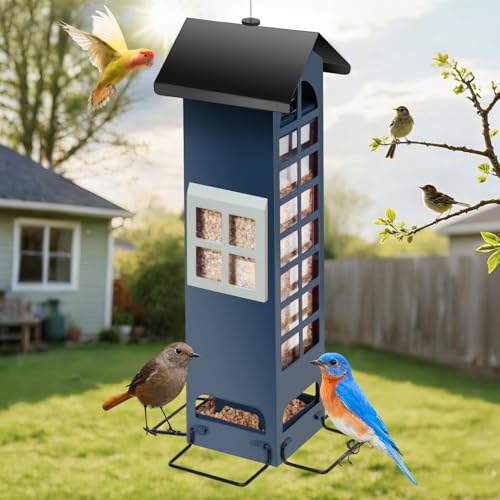 Weight-Activated Metal Mesh Feeder