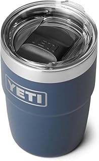Rambler 8 oz Stackable Cup, Stainless Steel, Vacuum Insulated Espresso Cup with MagSlider Lid