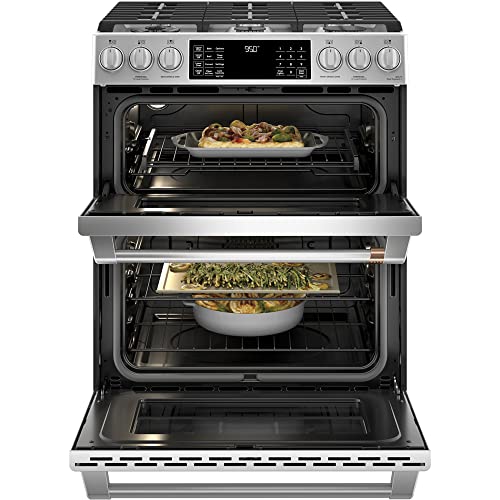 Ge E93GEC2S950P2MS1 C2S950P2Ms1 Cafe 30 Inch Smart Double-Oven Range thumb #3