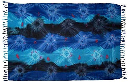 Tie Dye Sarong (Dark Blue)