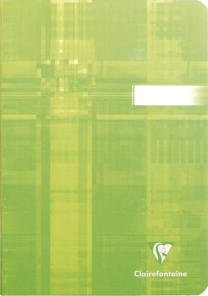 Clairefontaine Clairefontaine Staplebound 6 x 8 1/4, Ruled (Colors May Vary) Pack of 5