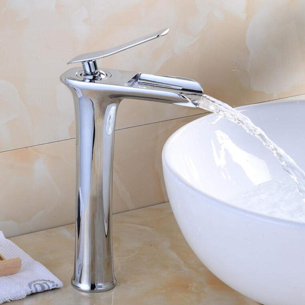 Mitigeur de lavabo cascade pour une salle de bain moderne et relaxante