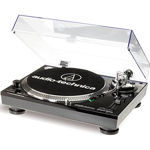 Audio-Technica AT-LP120USBHCBK - Giradiscos profesional de tracción...
