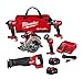 2998-25 M18 FUEL 18-Volt Lithium-Ion Brushless Cordless Combo Kit (5-Tool) with Two 5.0 Ah Batteries, 1 Charger 1 Tool Bag