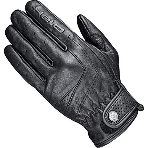 Held Motorradhandschuhe kurz Motorrad Handschuh Classic Rider Lederhandschuh kurz schwarz 9, Unisex, Chopper/Cruiser, Ganzjährig