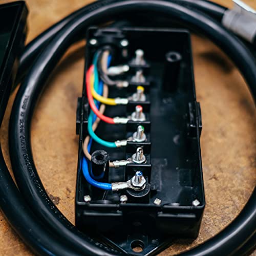 image for ABN 7 Pin Trailer Wiring Harness Plug Inline Trailer Cord - Roj Plug T