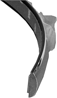 New Rear Bumper Cover Molding for 2000-2011 Ford Crown Victoria Chrome, Plastic, Base/Lx Models, Approximately 1/2in Tall and Rounded FO1157244 YW7Z17C830BA