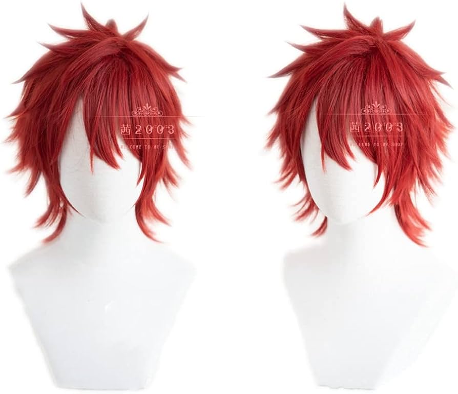 即納 耐熱コスプレウィッグ 天城燐音 あまぎりんね 風 グッズ wig ウィッグ かつら コスチューム 舞台 ハロウィン クリスマス (ウィッグ+ネット)