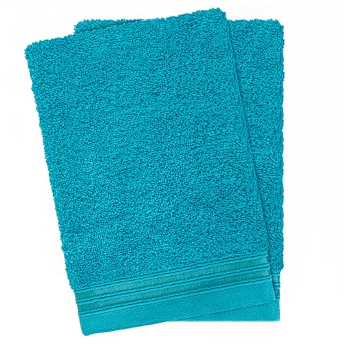 Hammetex Waschlappen 2er Set 15x22 cm, Waschhandschuh, 100% Baumwolle – Ansicht 1