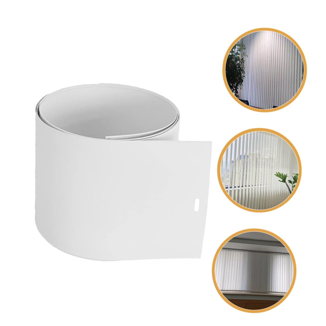 Hemobllo Lot De 3 Pièces De Réparation pour Stores Verticaux Lames De Remplacement pour Stores Coulissants Standard 5 Pièces X 3