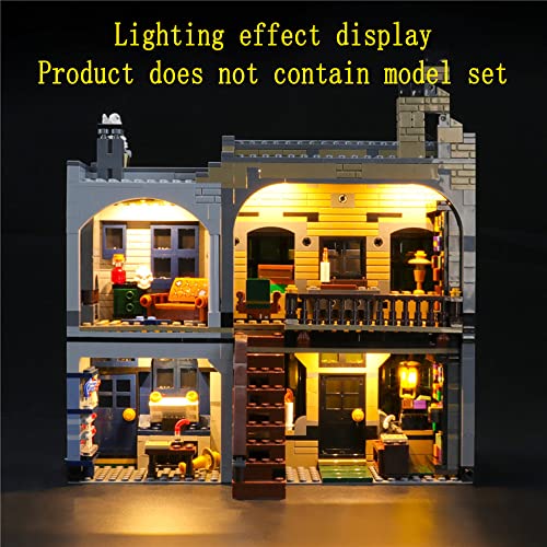 Image of GEAMENT LED Light Kit Compatible with Lego Diagon Alley - Lighting Set for 75978 Building Model (Model Set Not Included)