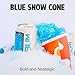BUM Sugar-Free Energy Drink, Blue Snow Cone - Lightly Carbonated & No Artificial Colors, Natural Caffeine & Citicoline Cognizin for Energy & Focus, Brain Boost & Workout Sports Beverage - 12 oz, 12-Pack